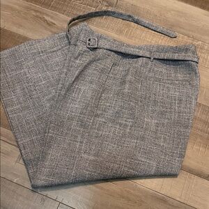 Ann Taylor Gray Tweed Cropped Pants